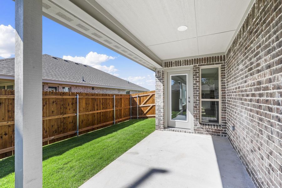 Representative exterior details of a home built from the Hanover by Cheldan Homes in Pitcock Addition, Graham (Image 41). Representative exterior details of a home built from the Hanover by Cheldan Homes in Pitcock Addition, Graham (Image 41).