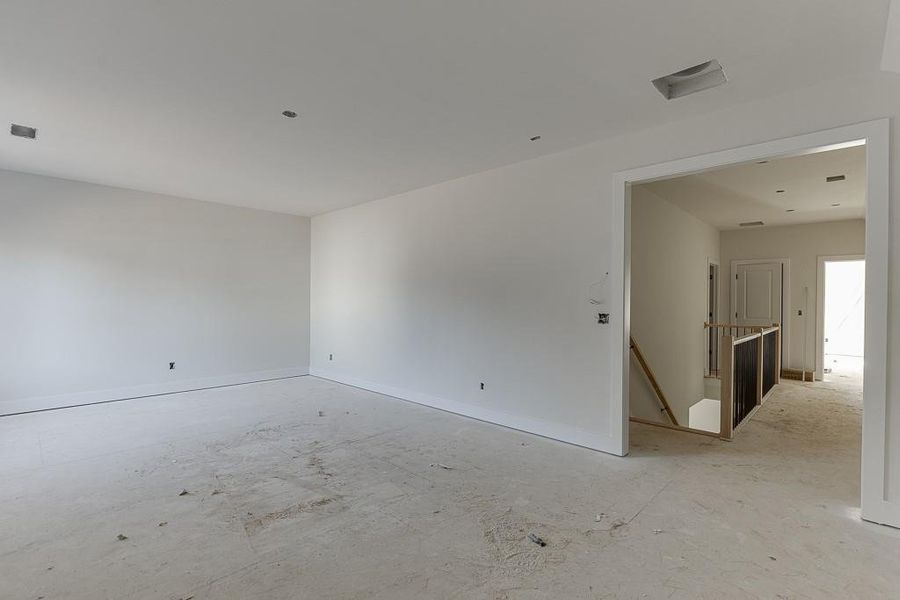 In-progress construction of a new home in , Cumming, GA (Image 36).