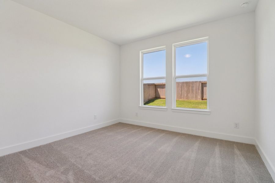 Representative unfurnished interior of a home built from the Levi by Risewell Homes in The Canopies, Splendora (Image 6).