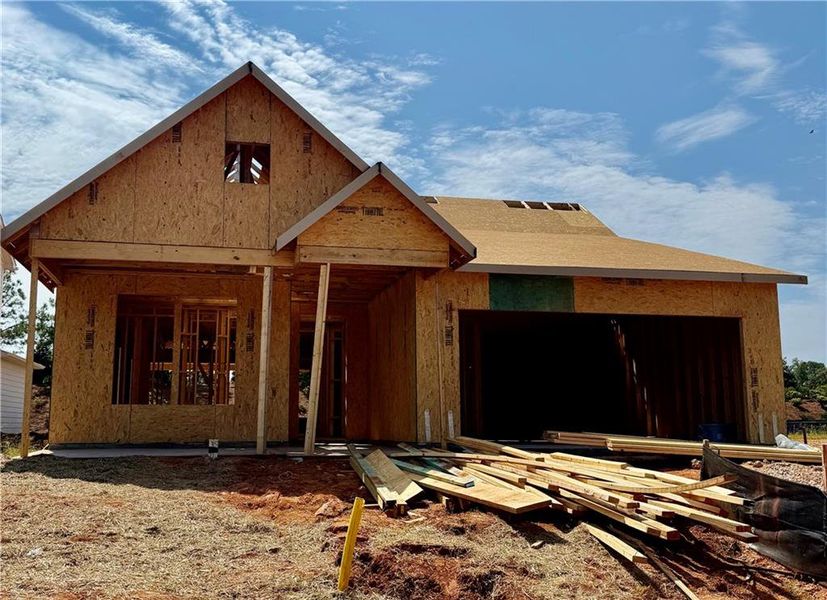 In-progress construction of a new home in Del Webb Chateau Elan, Hoschton, GA (Image 21). In-progress construction of a new home in Del Webb Chateau Elan, Hoschton, GA (Image 21).