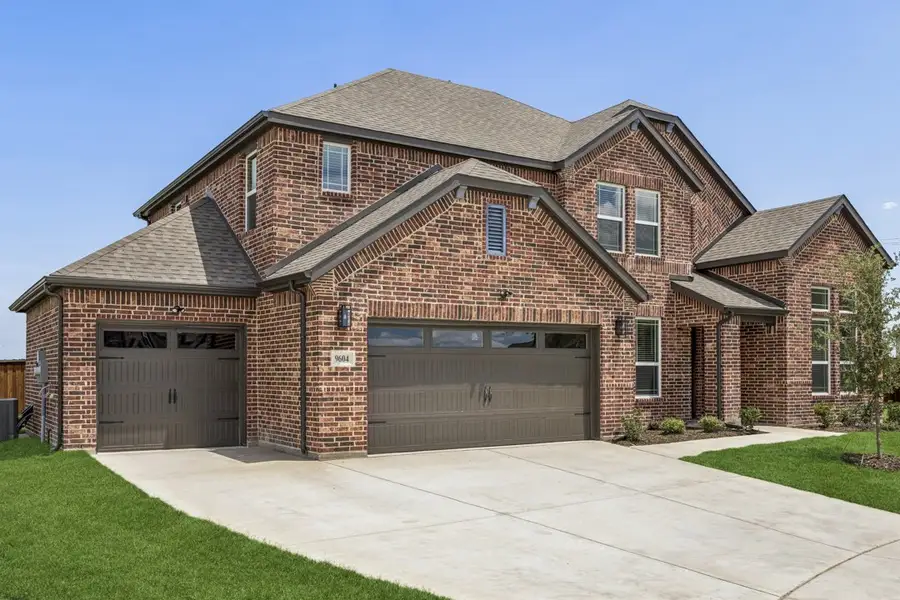 Representative exterior photo of a completed home built from the The Mockingbird by Lillian Custom Homes in Polo Ridge, Forney, TX (Image 26).
