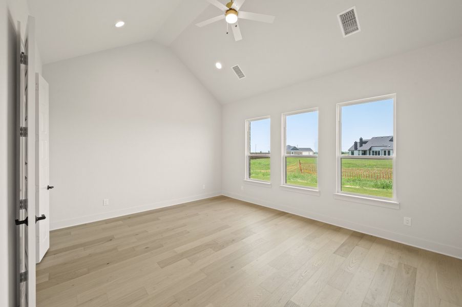 Spacious, unfurnished interior of a new home in Hartson Estates, Midlothian (Image 18). Spacious, unfurnished interior of a new home in Hartson Estates, Midlothian (Image 18).