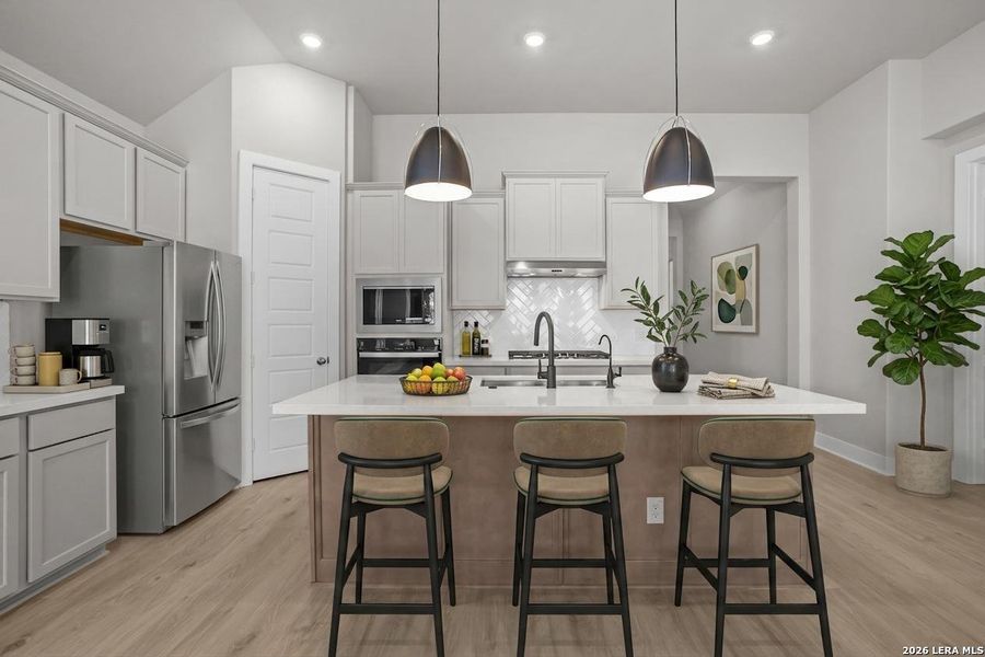 Furnished interior view inside a new home in Mayfair, New Braunfels (Image 7).