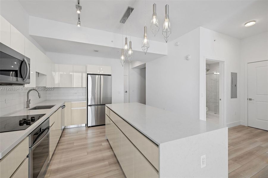 Furnished interior view inside a new home in , Hallandale Beach (Image 5).