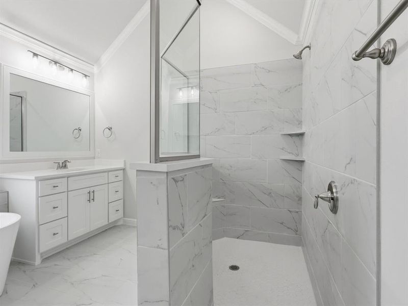 Furnished interior view inside a new home in , Azle (Image 15).