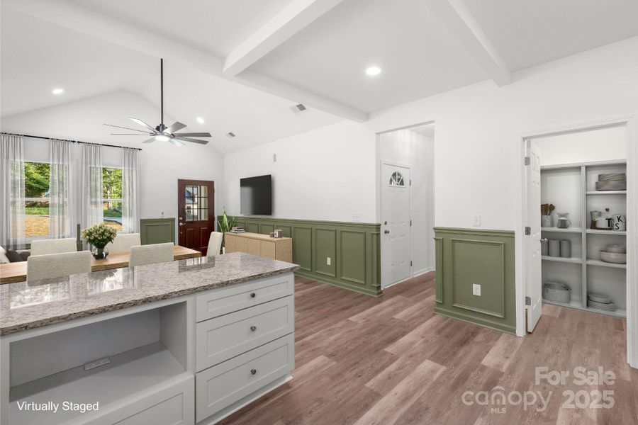Furnished interior view inside a new home in , Shelby (Image 18).