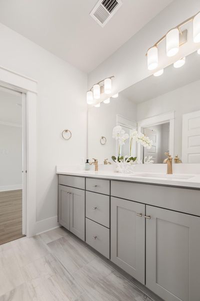 Furnished interior view inside a new home in Wando Village, Charleston (Image 19).