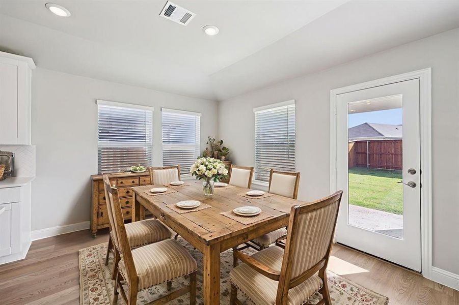 Photo is not of the actual home, but is an inspirational photo of builder’s model home and may depict options, furnishings, and/or decorator features that are not included.