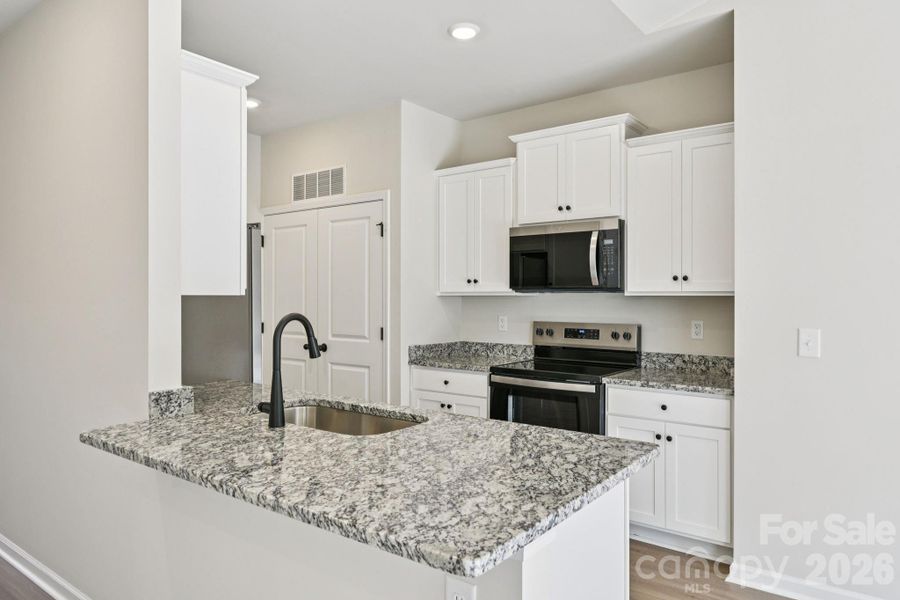 Furnished interior view inside a new home in Willow Estates, Shelby (Image 12).