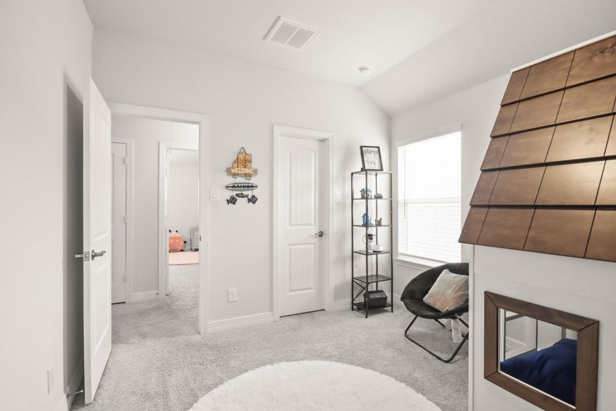 And all closets upstairs are large step-ins!