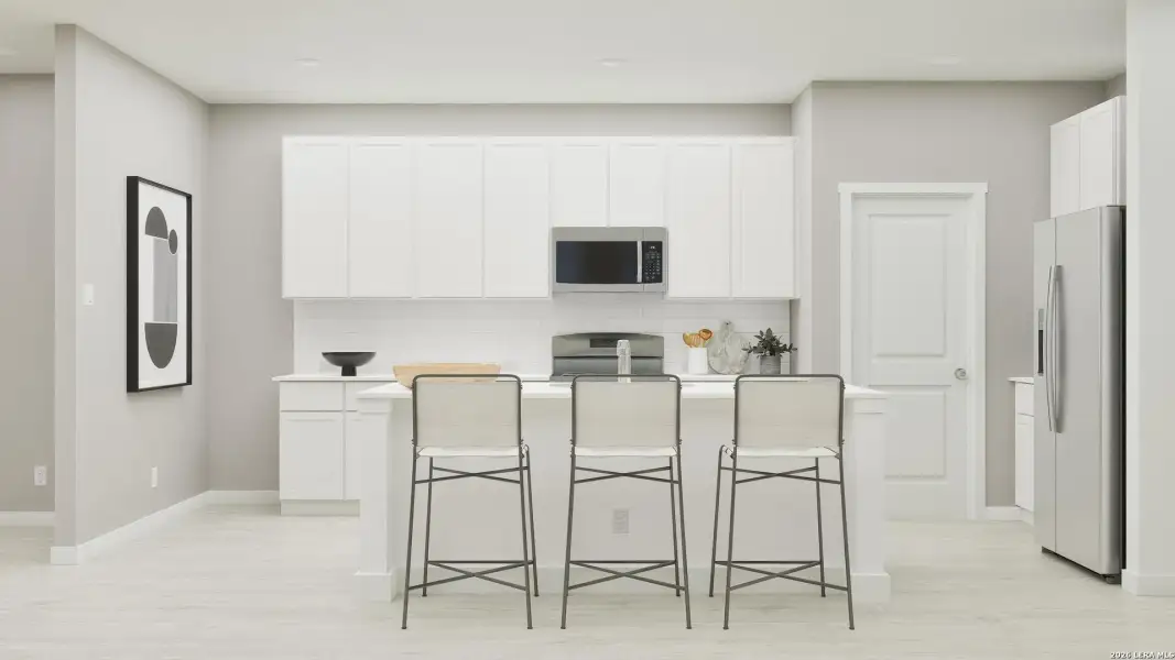 Furnished interior view inside a new home in Juniper Ranch, Spring Branch (Image 29).