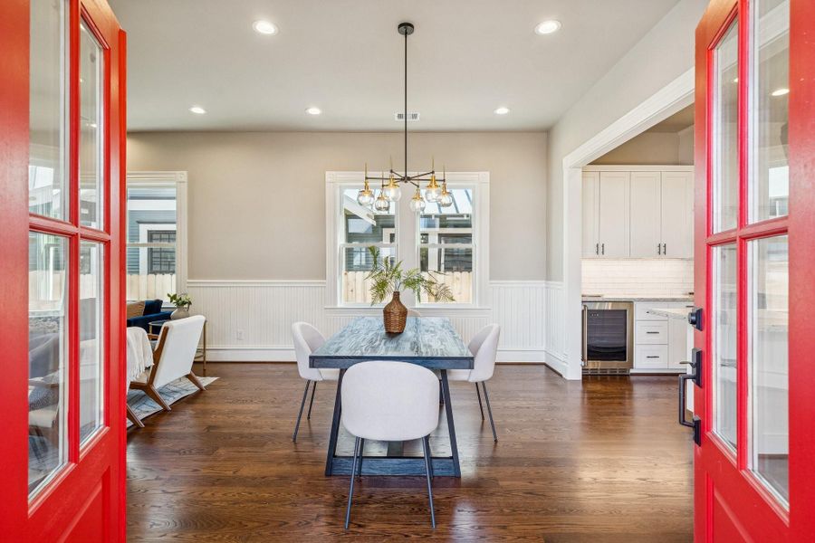 Furnished interior view inside a new home in , Houston (Image 15). Furnished interior view inside a new home in , Houston (Image 15).