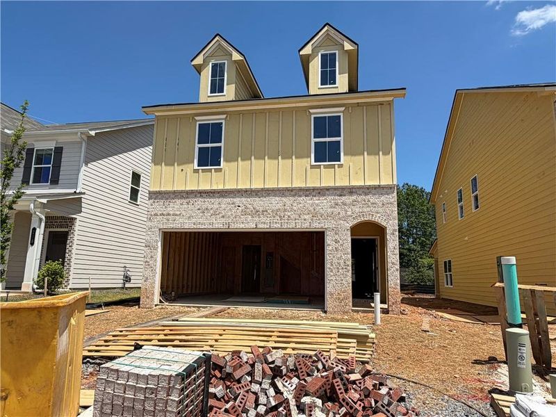 In-progress construction of a new home in Winsome Park, Woodstock, GA (Image 19). In-progress construction of a new home in Winsome Park, Woodstock, GA (Image 19).