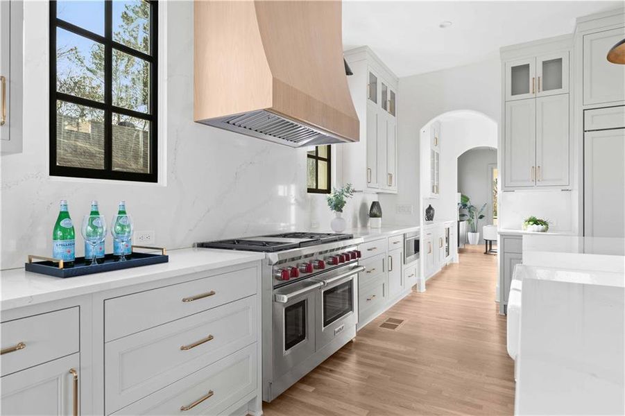 Furnished interior view inside a new home in , Atlanta (Image 14).