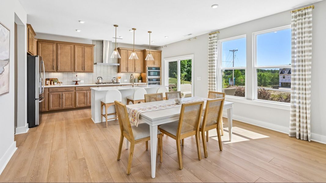 The Jordan Plan by DRB Homes in Farms at Bellingham, Mooresville, NC - Kitchen The Jordan Plan by DRB Homes in Farms at Bellingham, Mooresville, NC - Kitchen