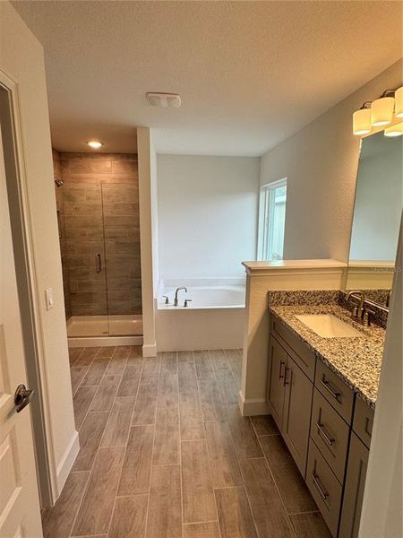 Furnished interior view inside a new home in Watercress Cove, North Port (Image 2).