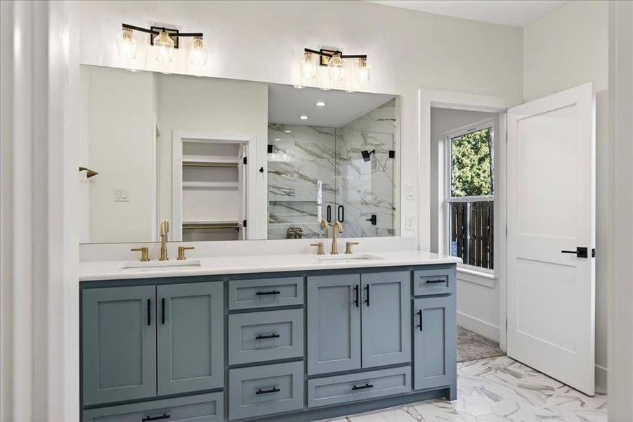 Furnished interior view inside a new home in , Enchanted Oaks (Image 11).