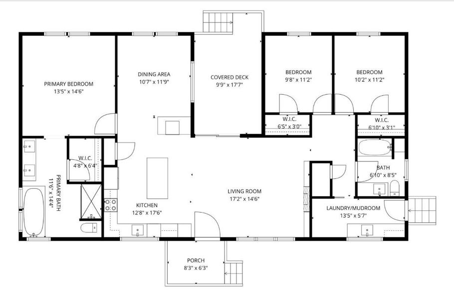 2D floor plan layout of this home in , Lancaster, SC (Image 3).