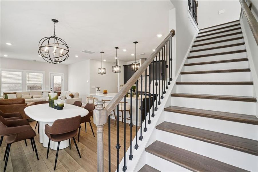 Furnished interior view inside a new home in Hemingway - Reserve Series, Cumming (Image 11).