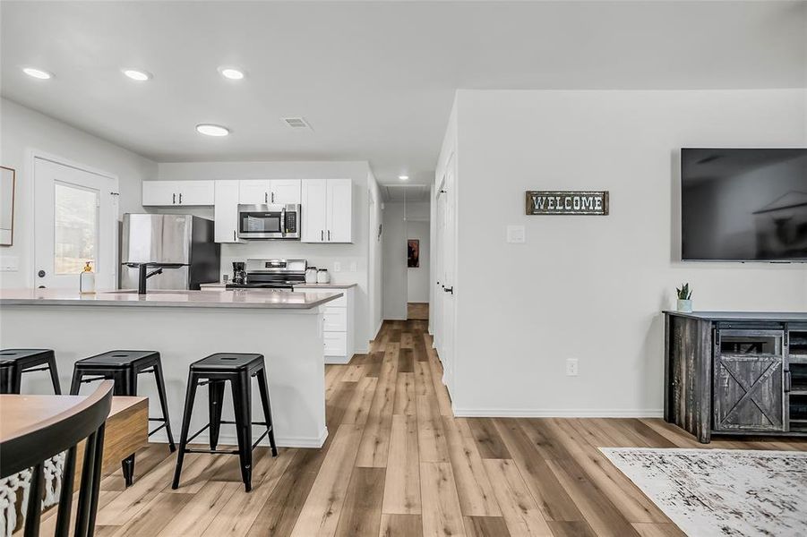 Furnished interior view inside a new home in , Bonham (Image 18). Furnished interior view inside a new home in , Bonham (Image 18).