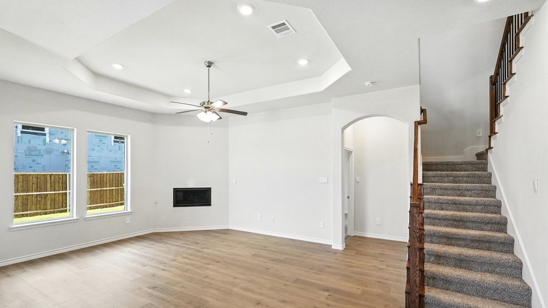 Representative unfurnished interior of a home built from the Ivery by D.R. Horton in Madera, Royse City (Image 18).
