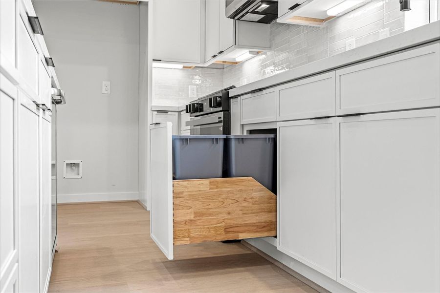 Furnished interior view inside a new home in Shepherd Heights, Houston (Image 9).