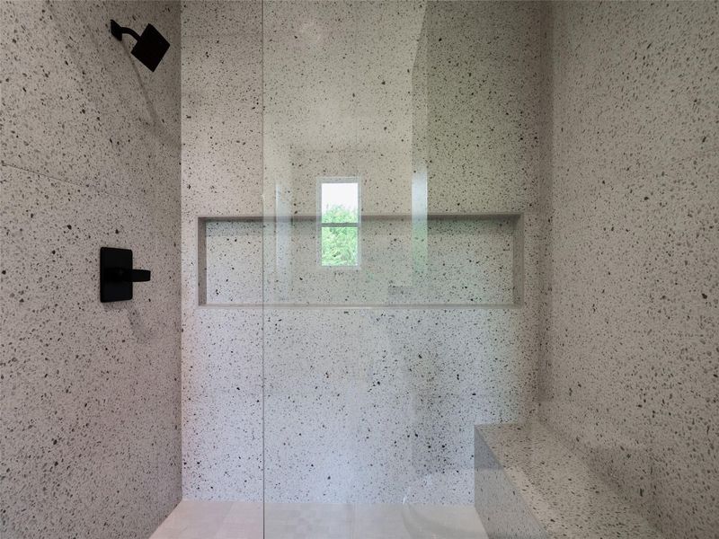 Bathroom view of walk in shower Bathroom view of walk in shower