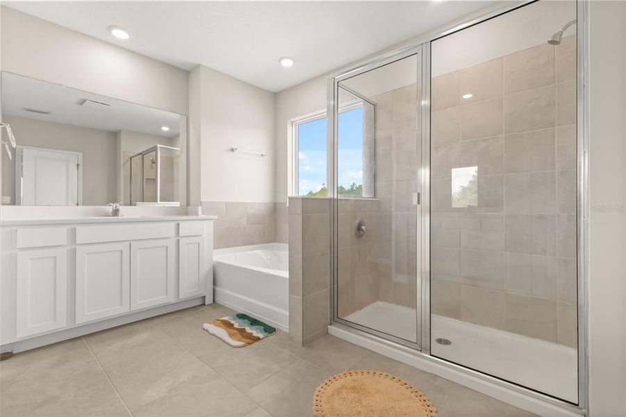 Furnished interior view inside a new home in Deerbrook, Land O' Lakes (Image 7).