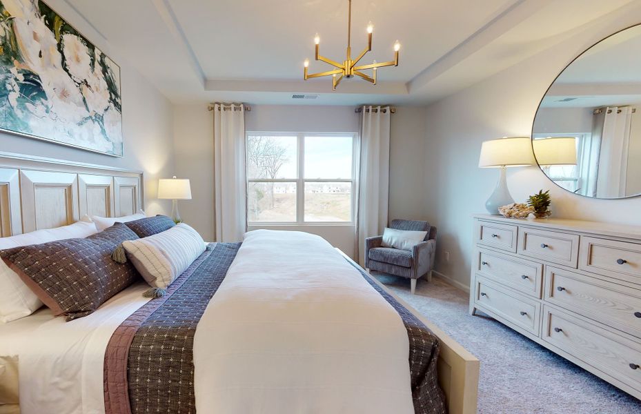 Furnished interior view inside a new home in Oakleaf Chase, Blythewood (Image 5).