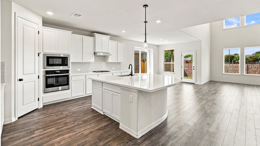 Furnished interior view inside a new home in Taylor Estates, Corinth (Image 28).