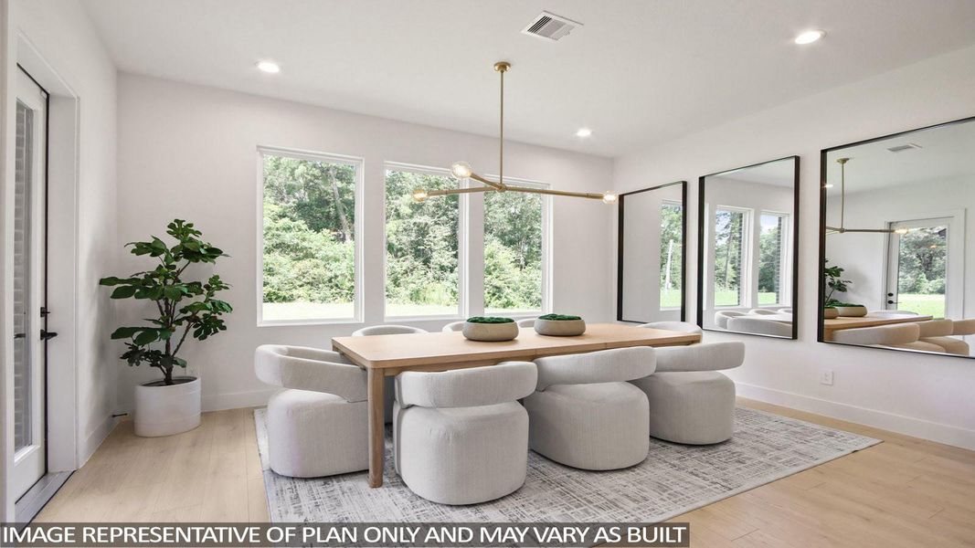 Furnished interior view inside a new home in Butlers Bend Estates, Pinehurst (Image 12).