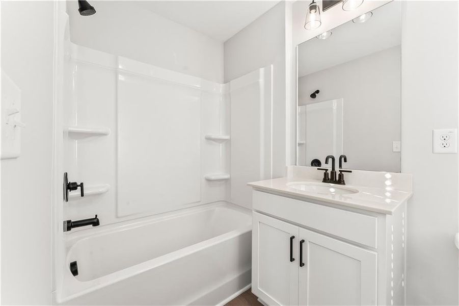 Furnished interior view inside a new home in East Park Village, Kennesaw (Image 25). Furnished interior view inside a new home in East Park Village, Kennesaw (Image 25).