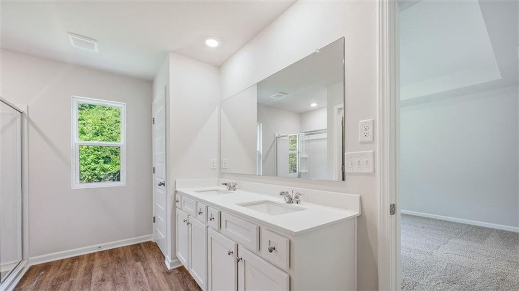 Furnished interior view inside a new home in Brookland Commons, Monroe (Image 9).