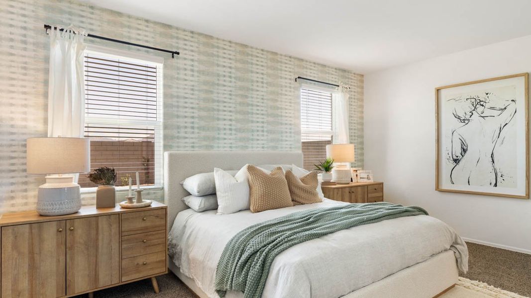 Furnished interior view inside a new home in Elena Trails, Maricopa (Image 16).