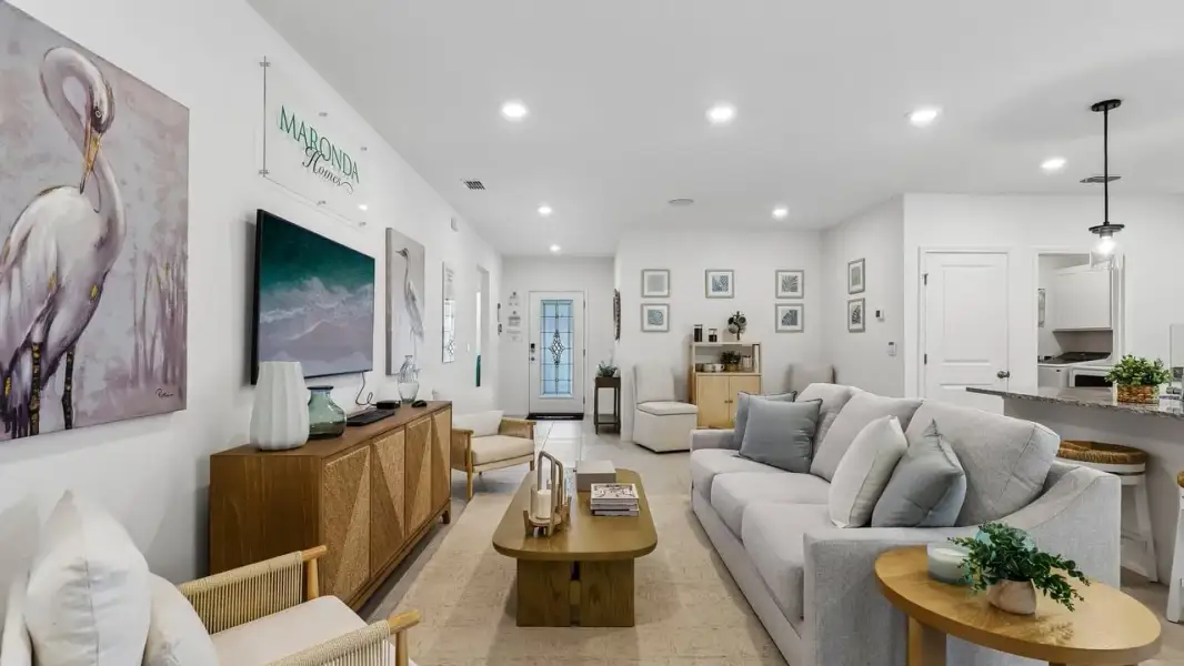 Representative furnished interior of a home built from the Maple by Maronda Homes in Cassie Oaks, Jacksonville (Image 13).