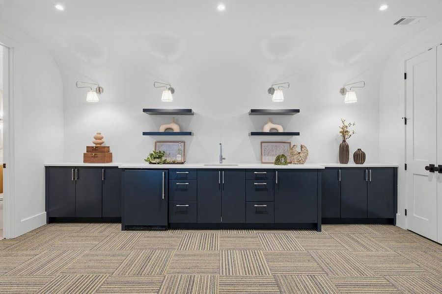 Furnished interior view inside a new home in , Atlanta (Image 61).
