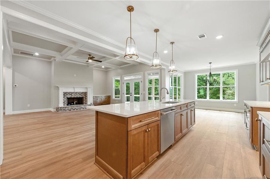 Furnished interior view inside a new home in , Ball Ground (Image 20).