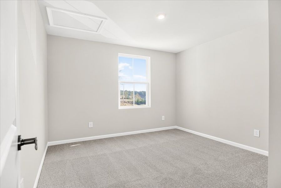 Spacious, unfurnished interior of a new home in Everly, Spartanburg (Image 12). Spacious, unfurnished interior of a new home in Everly, Spartanburg (Image 12).