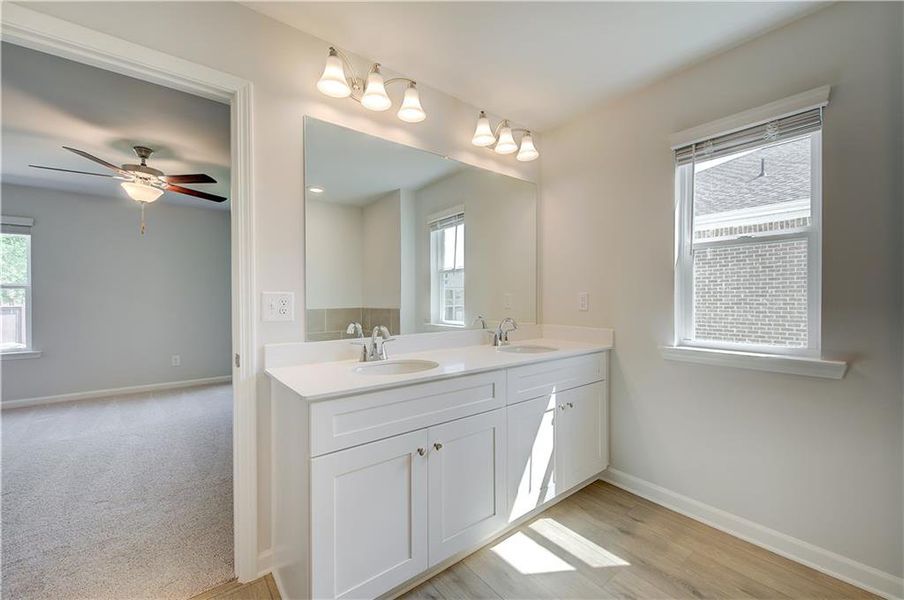 Furnished interior view inside a new home in Bowers Farm, McDonough (Image 7).