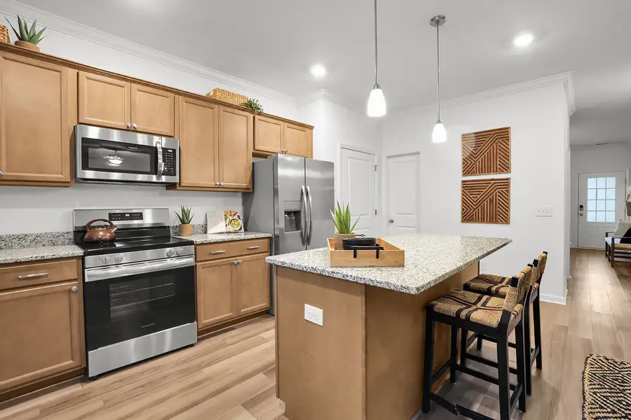 Representative furnished interior of a home built from the Meriwether - Genesis Value Collection by Mungo Homes in Clairmont, Charlotte (Image 4).