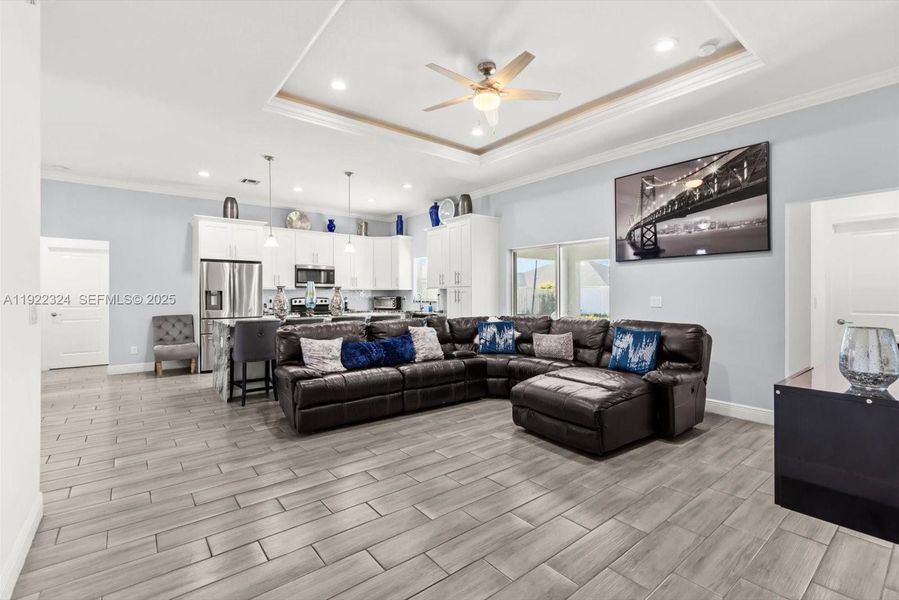 Furnished interior view inside a new home in , Port St. Lucie (Image 13).