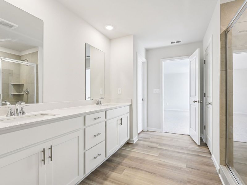 Furnished interior view inside a new home in Moss Farms, Lula (Image 11).