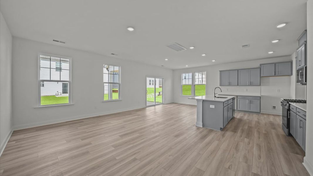 Furnished interior view inside a new home in Essex Village, Franklinton (Image 6).
