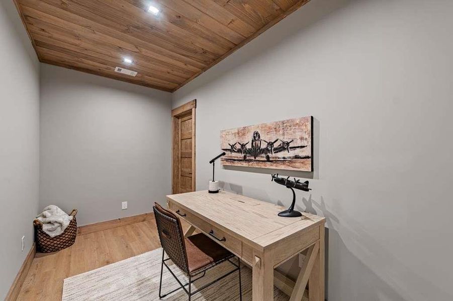 Furnished interior view inside a new home in , Blue Ridge (Image 15).