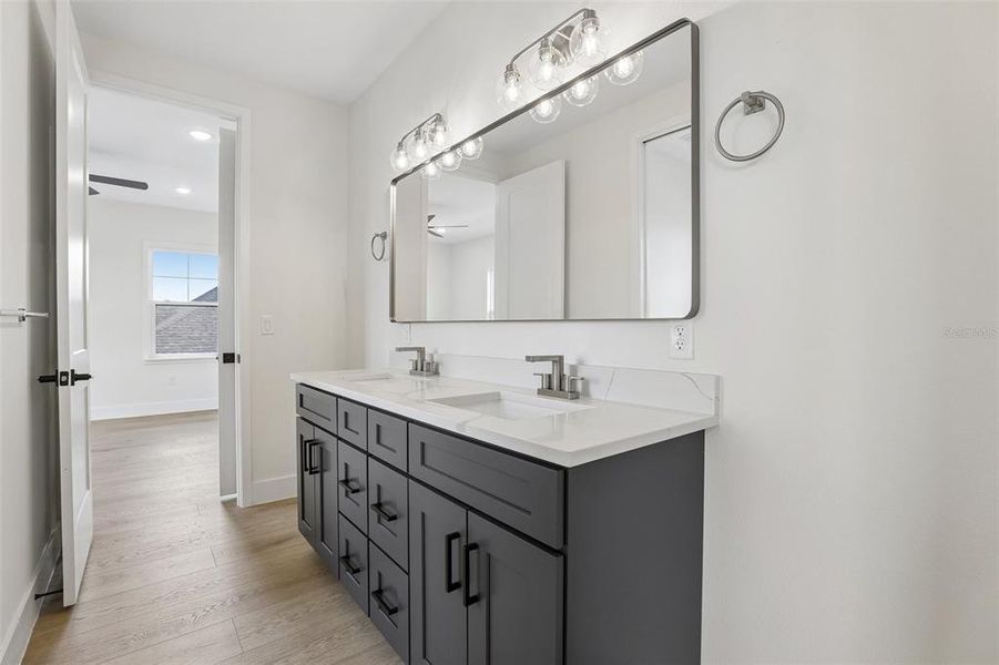Furnished interior view inside a new home in , Auburndale (Image 16).