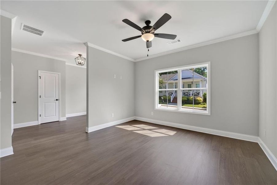 Spacious, unfurnished interior of a new home in , Monroe (Image 23). Spacious, unfurnished interior of a new home in , Monroe (Image 23).