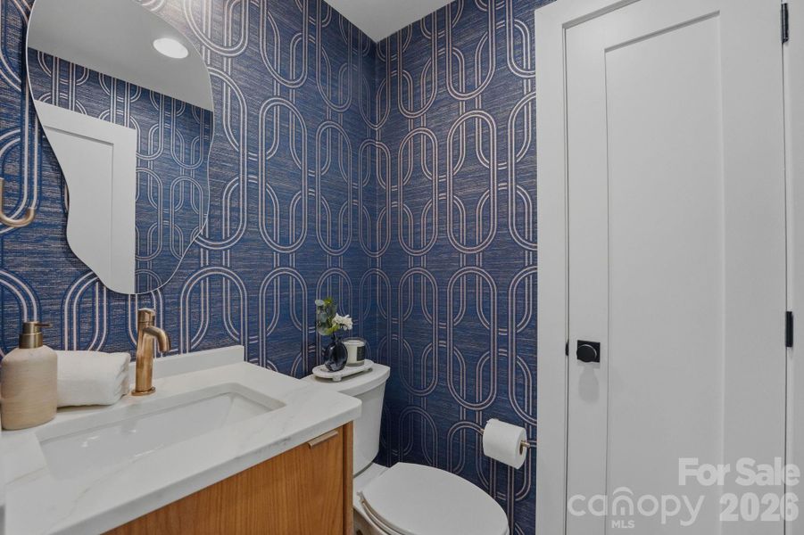 Guest powder room