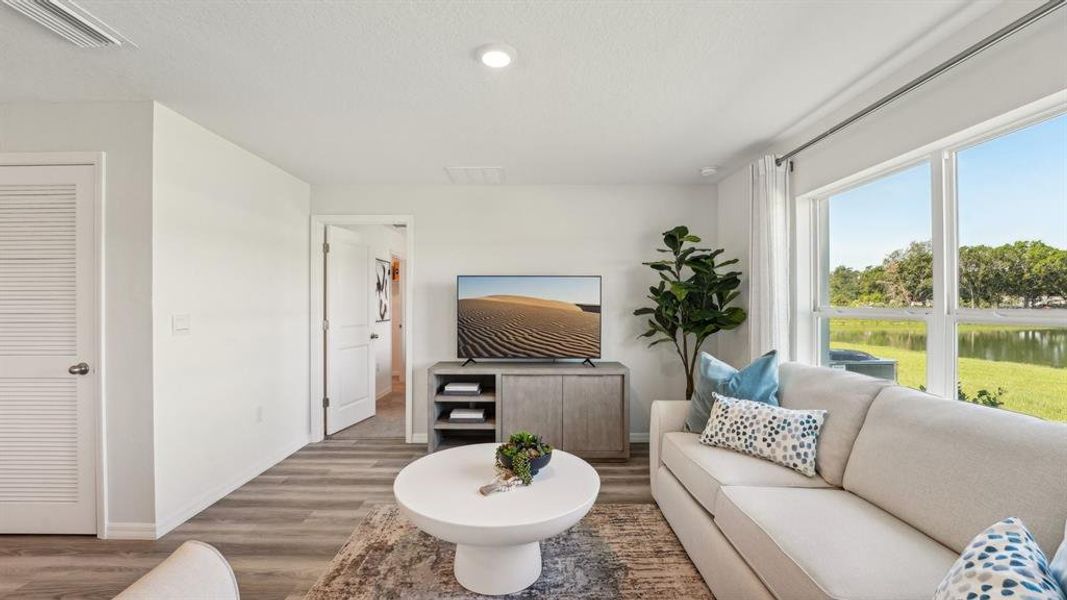 Furnished interior view inside a new home in Mandarin Grove, Palmetto (Image 17).