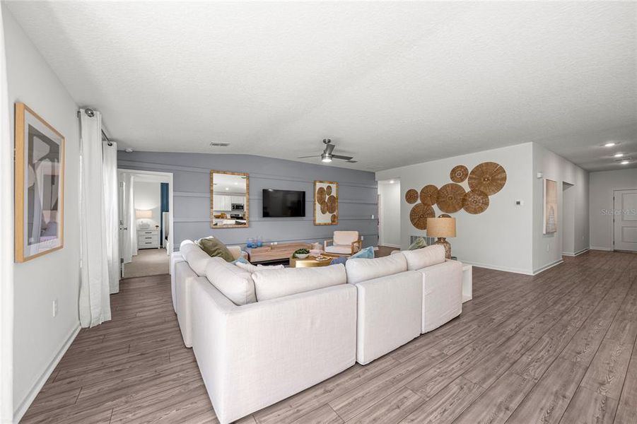 Furnished interior view inside a new home in Tara Forest East, Alachua (Image 29).