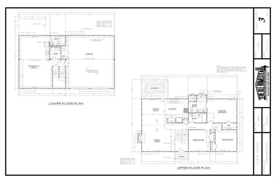 2D floor plan layout of this home in , Gainesville, GA (Image 3).